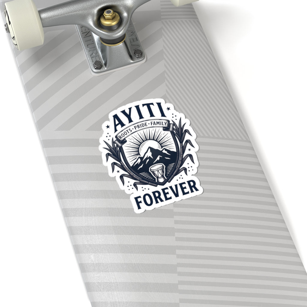 Ayiti Forever Sticker | Haitian Heritage, Island Pride, Vintage Seal