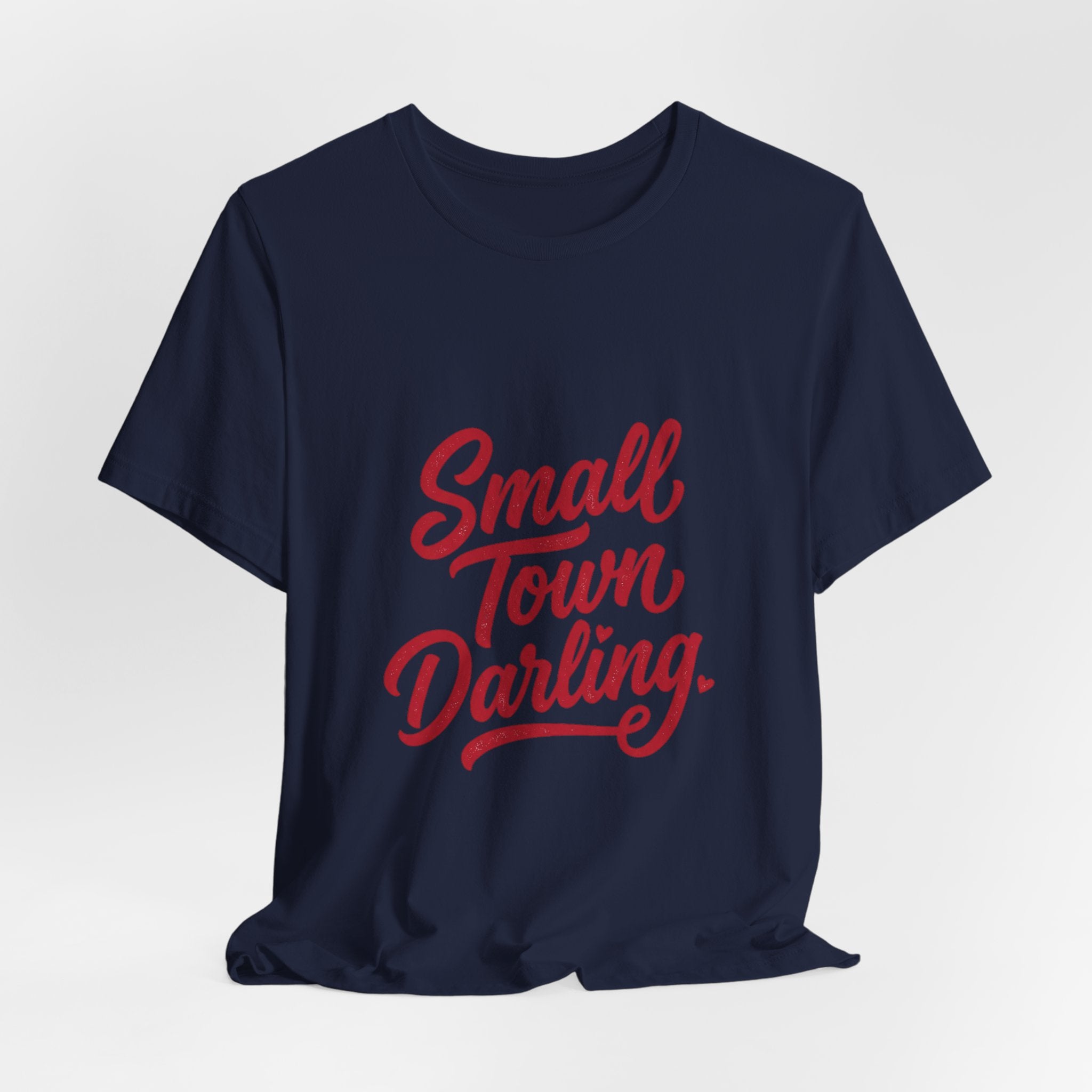 Small Town Darling Tee | Coquette Aesthetic, Soft Era Script