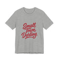 Small Town Darling Tee | Coquette Aesthetic, Soft Era Script