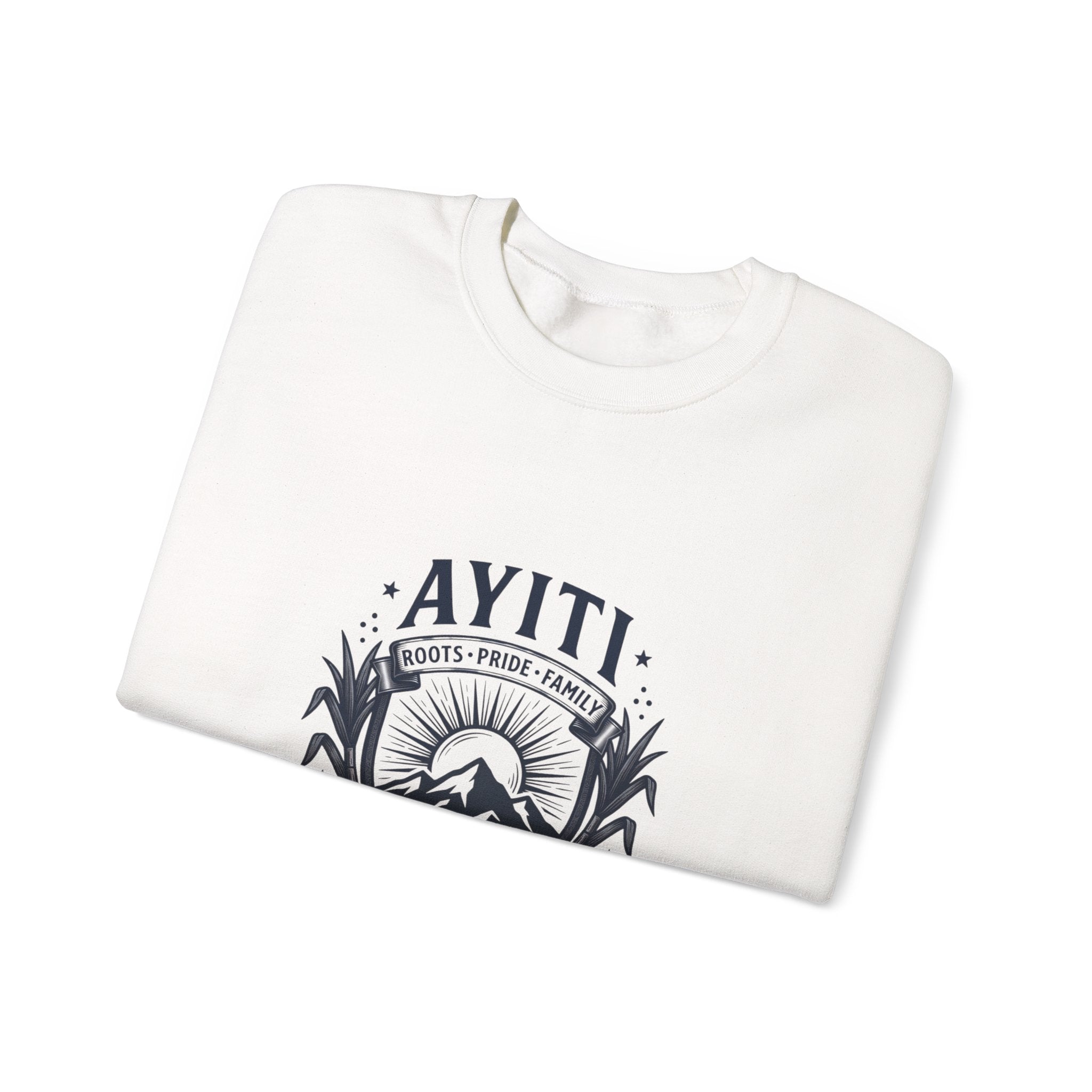 Ayiti Forever Sweatshirt | Caribbean Heritage, Vintage Passport Stamp