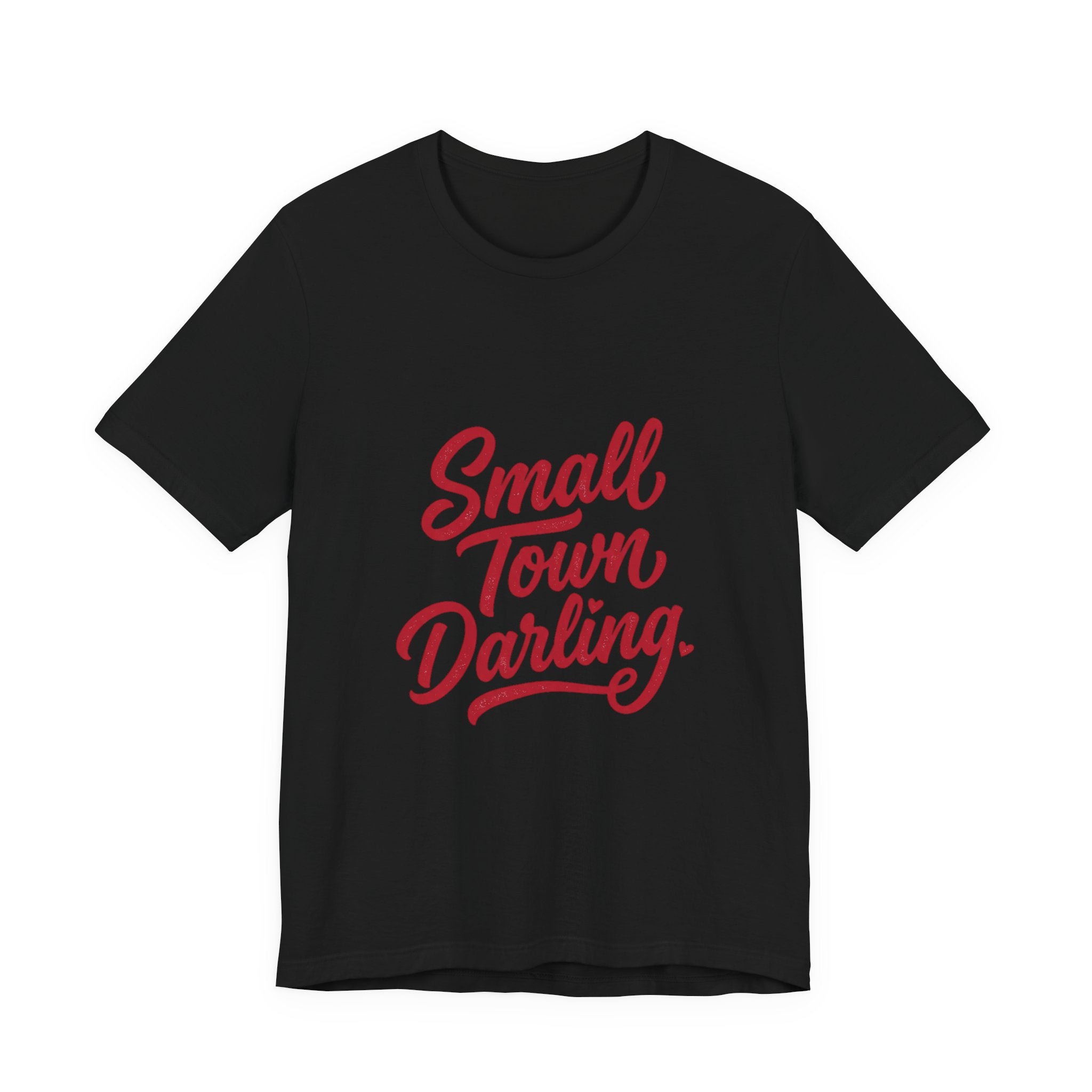 Small Town Darling Tee | Coquette Aesthetic, Soft Era Script