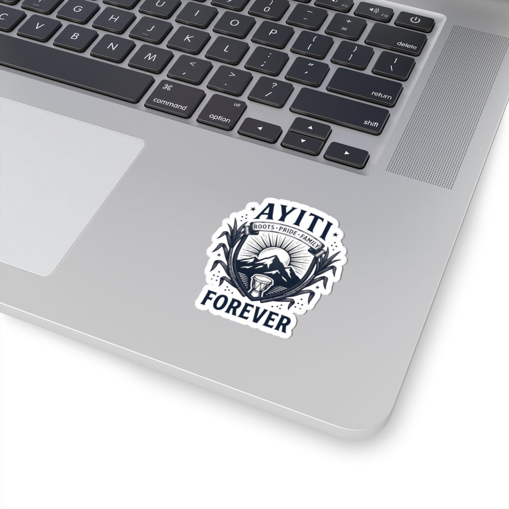 Ayiti Forever Sticker | Haitian Heritage, Island Pride, Vintage Seal