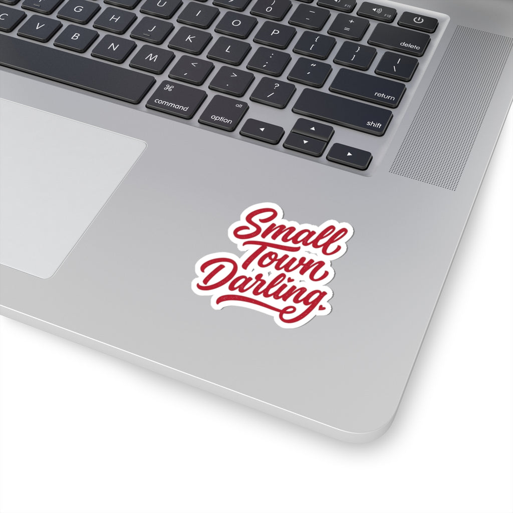 Small Town Darling Sticker | Coquette Aesthetic, Soft Era Kiss-Cut