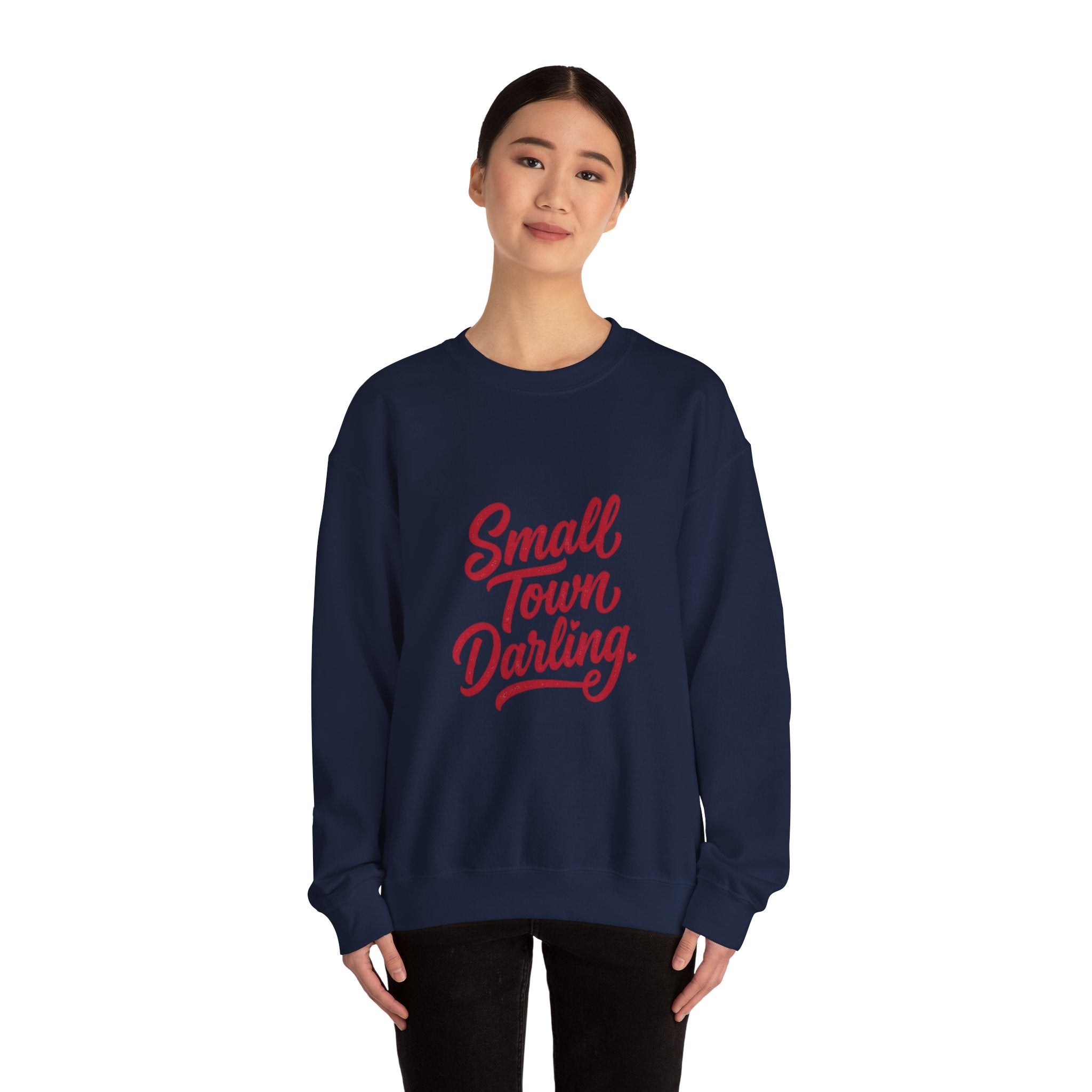 Small Town Darling Sweatshirt | Coquette Aesthetic, Soft Era Nostalgia