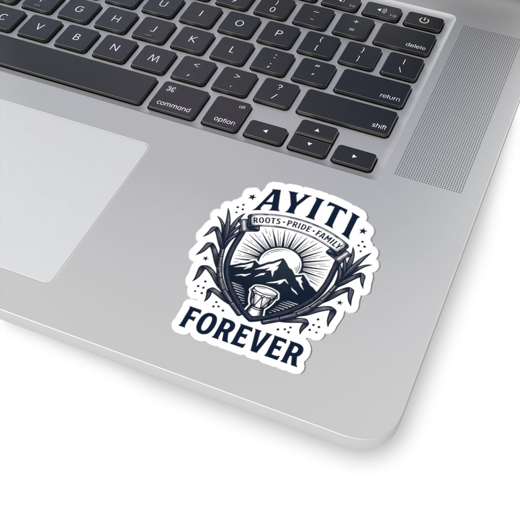 Ayiti Forever Sticker | Haitian Heritage, Island Pride, Vintage Seal