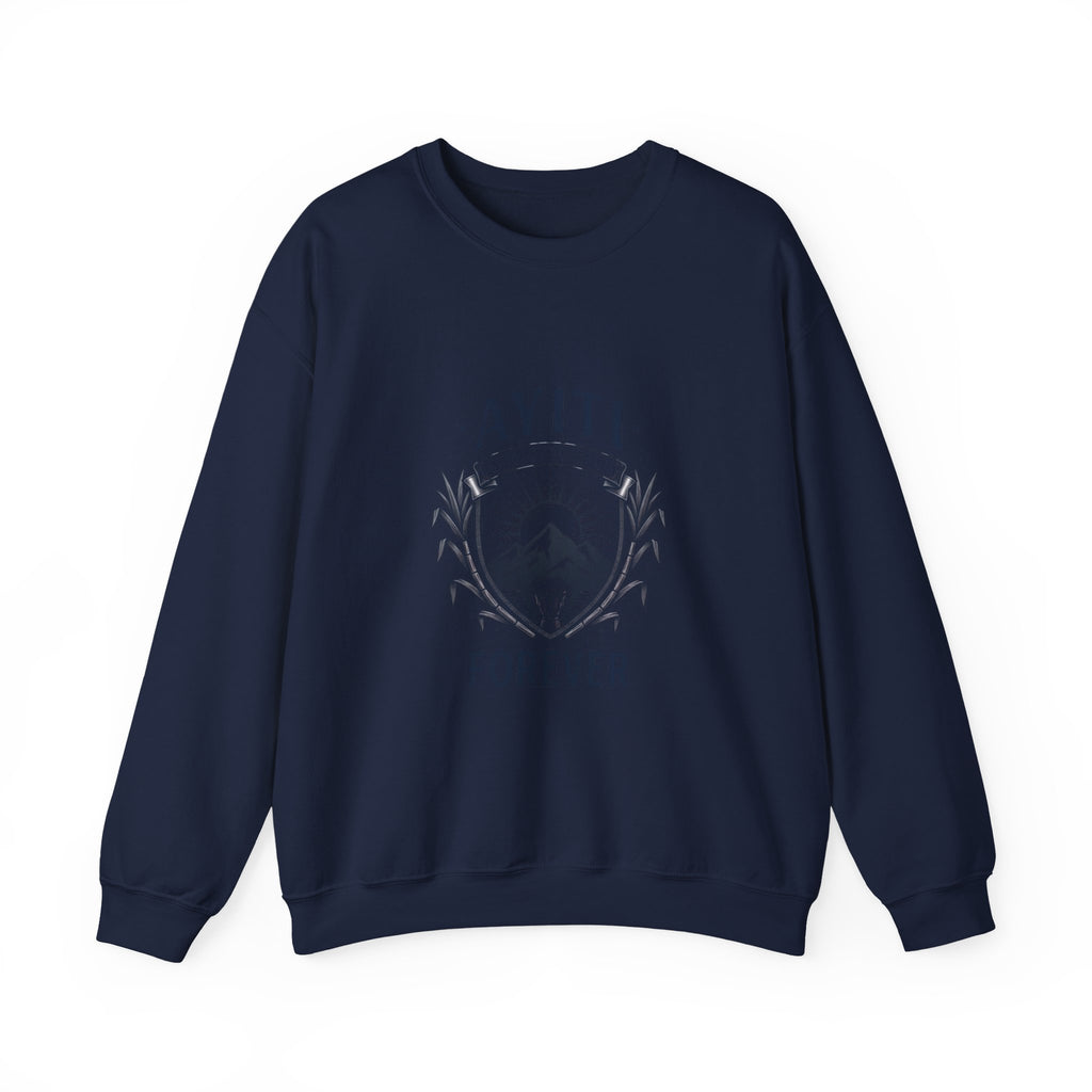 Ayiti Forever Sweatshirt | Caribbean Heritage, Vintage Passport Stamp