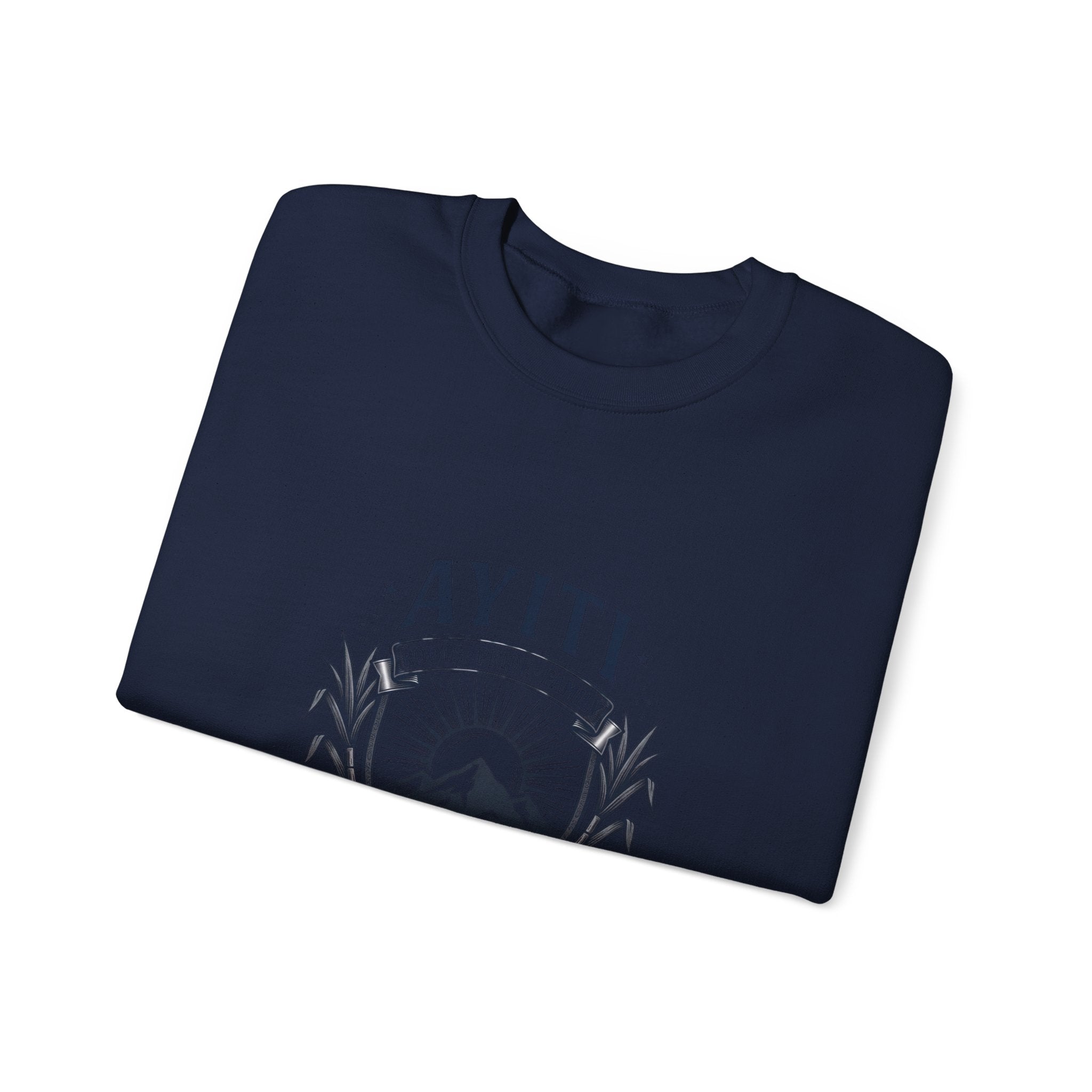 Ayiti Forever Sweatshirt | Caribbean Heritage, Vintage Passport Stamp