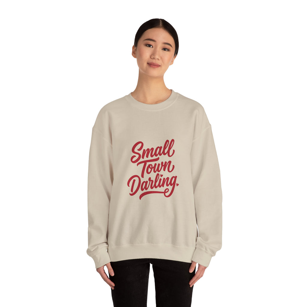 Small Town Darling Sweatshirt | Coquette Aesthetic, Soft Era Nostalgia