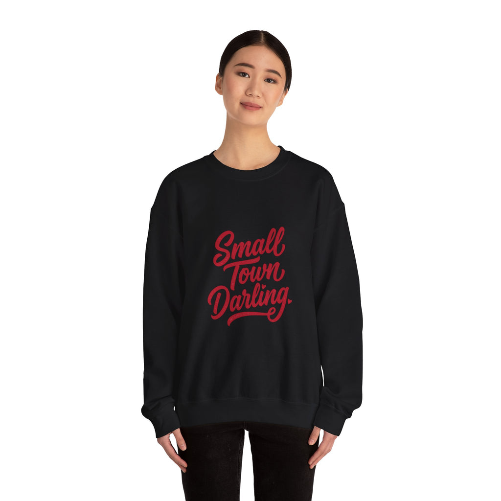 Small Town Darling Sweatshirt | Coquette Aesthetic, Soft Era Nostalgia
