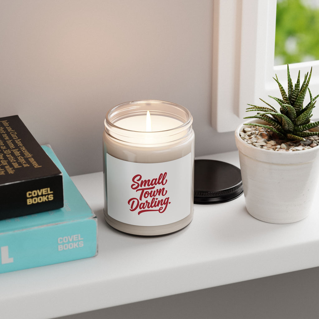 Small Town Darling Candle | Coquette Aesthetic, Soy Jar 9oz