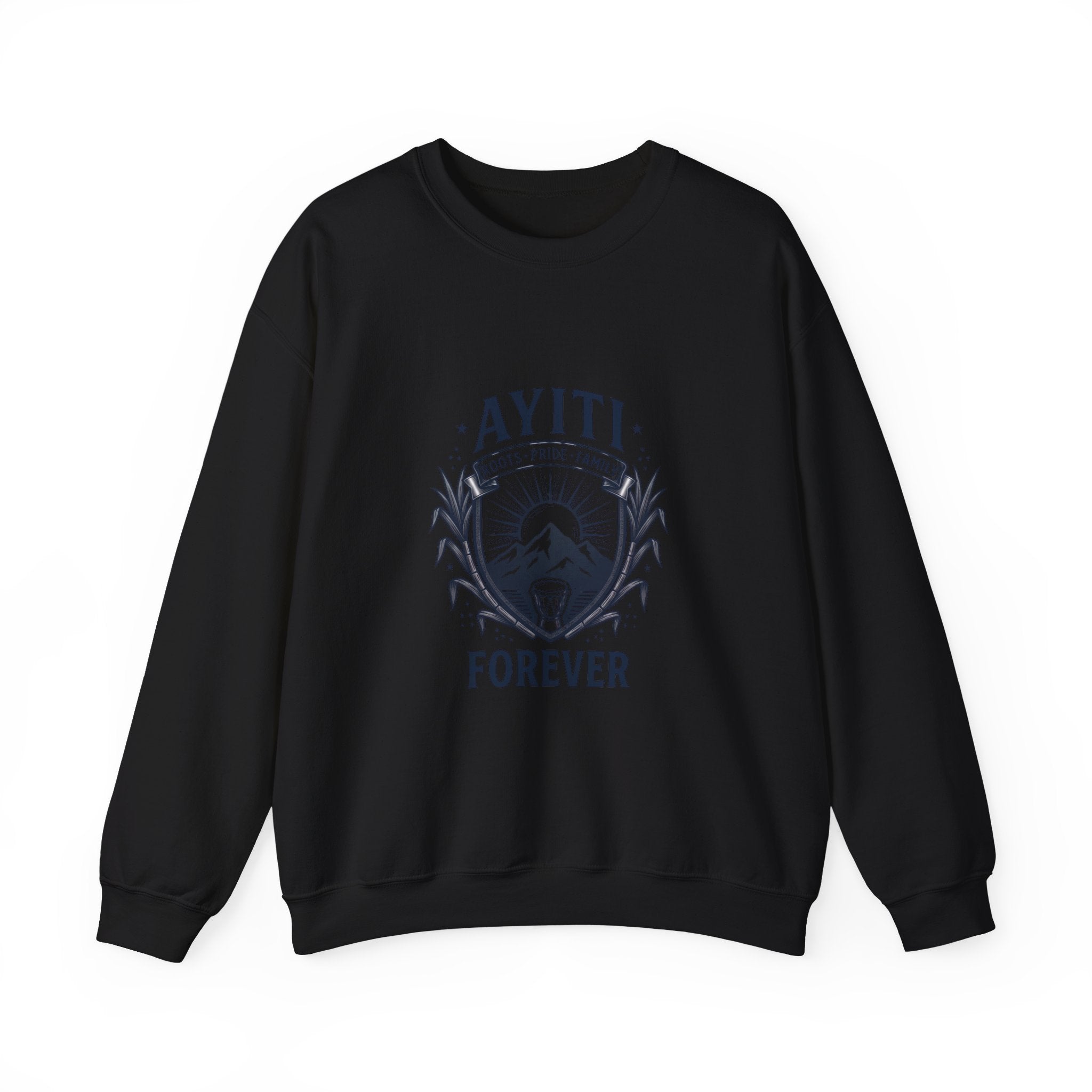 Ayiti Forever Sweatshirt | Caribbean Heritage, Vintage Passport Stamp