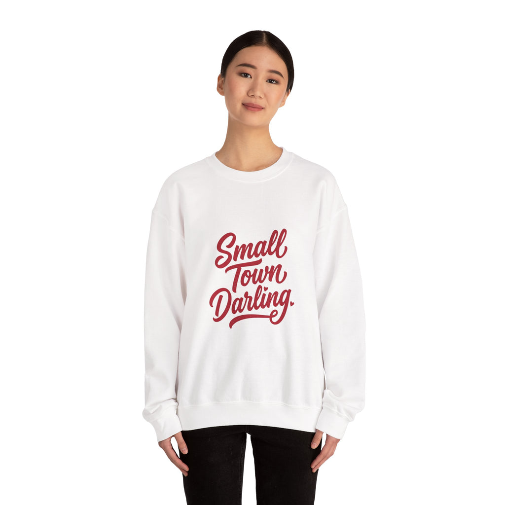 Small Town Darling Sweatshirt | Coquette Aesthetic, Soft Era Nostalgia