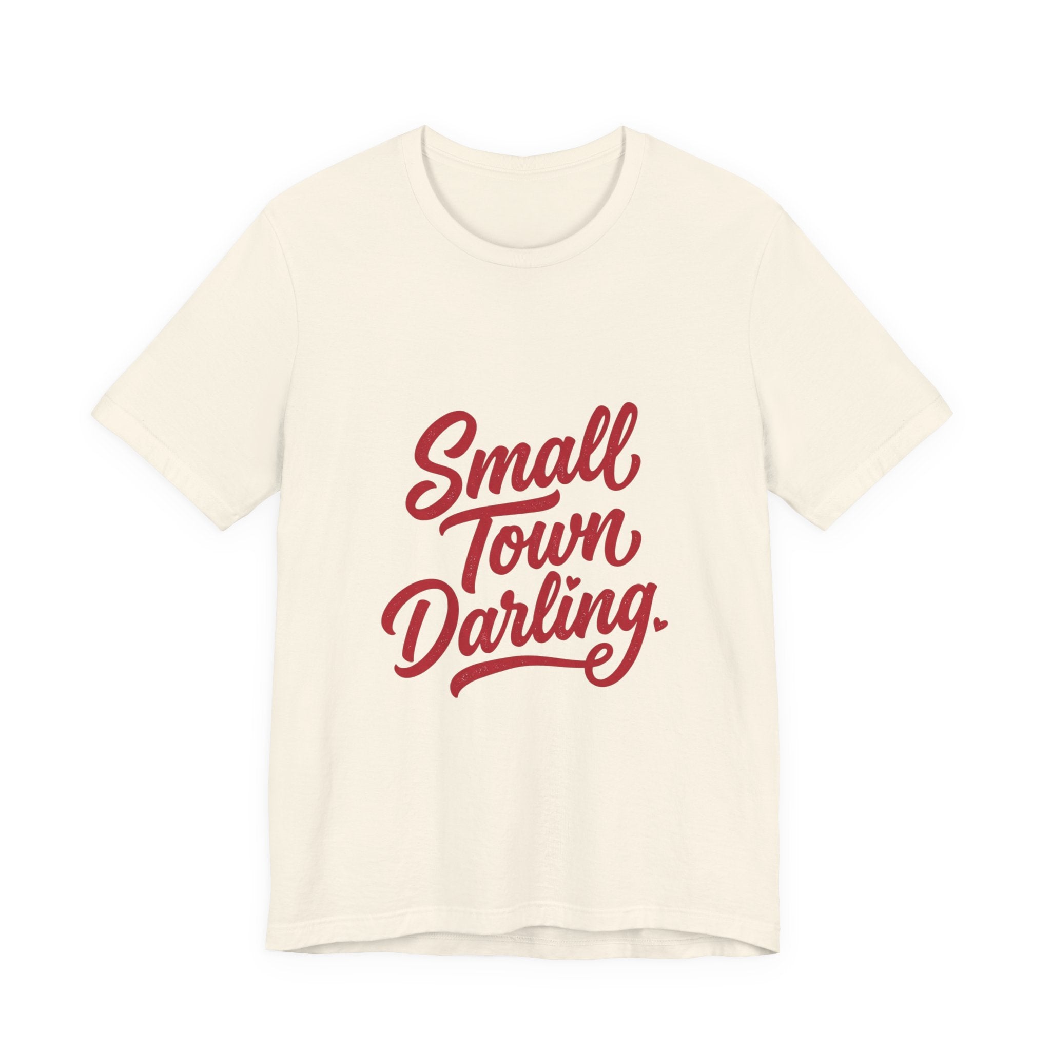 Small Town Darling Tee | Coquette Aesthetic, Soft Era Script