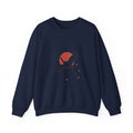 Red Sun Crane Crewneck Sweatshirt | Japanese streetwear, cherry blossoms