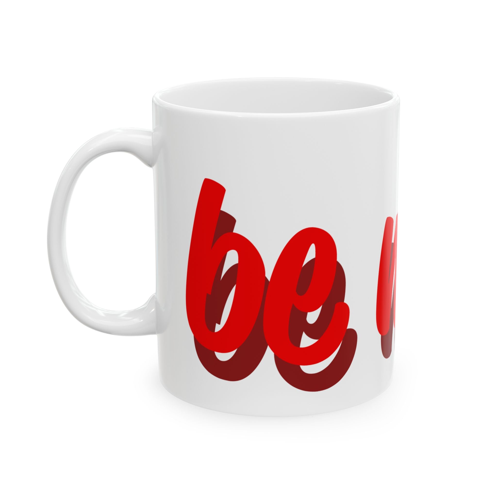 Love Mum Ceramic Mug — Red Script Heart | Mother's Day Gift (11oz, 15oz)