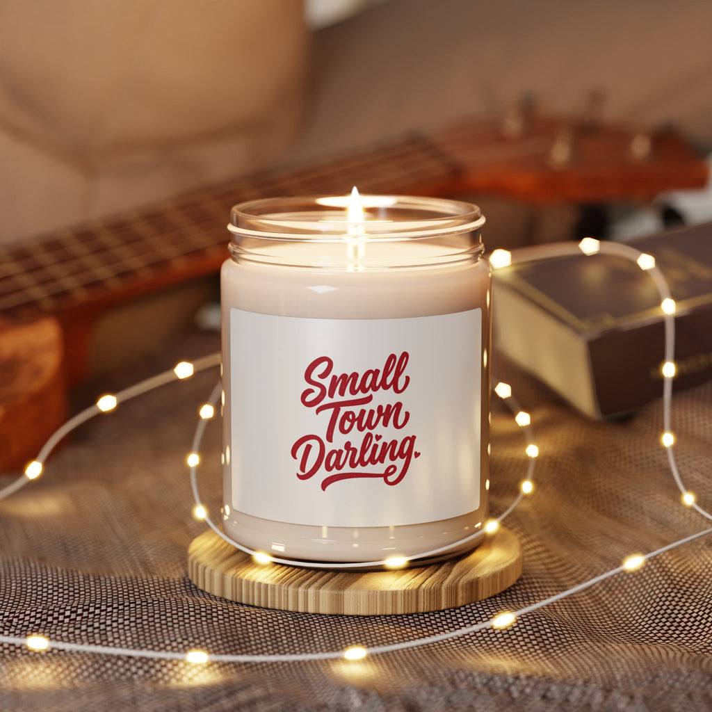 Small Town Darling Candle | Coquette Aesthetic, Soy Jar 9oz