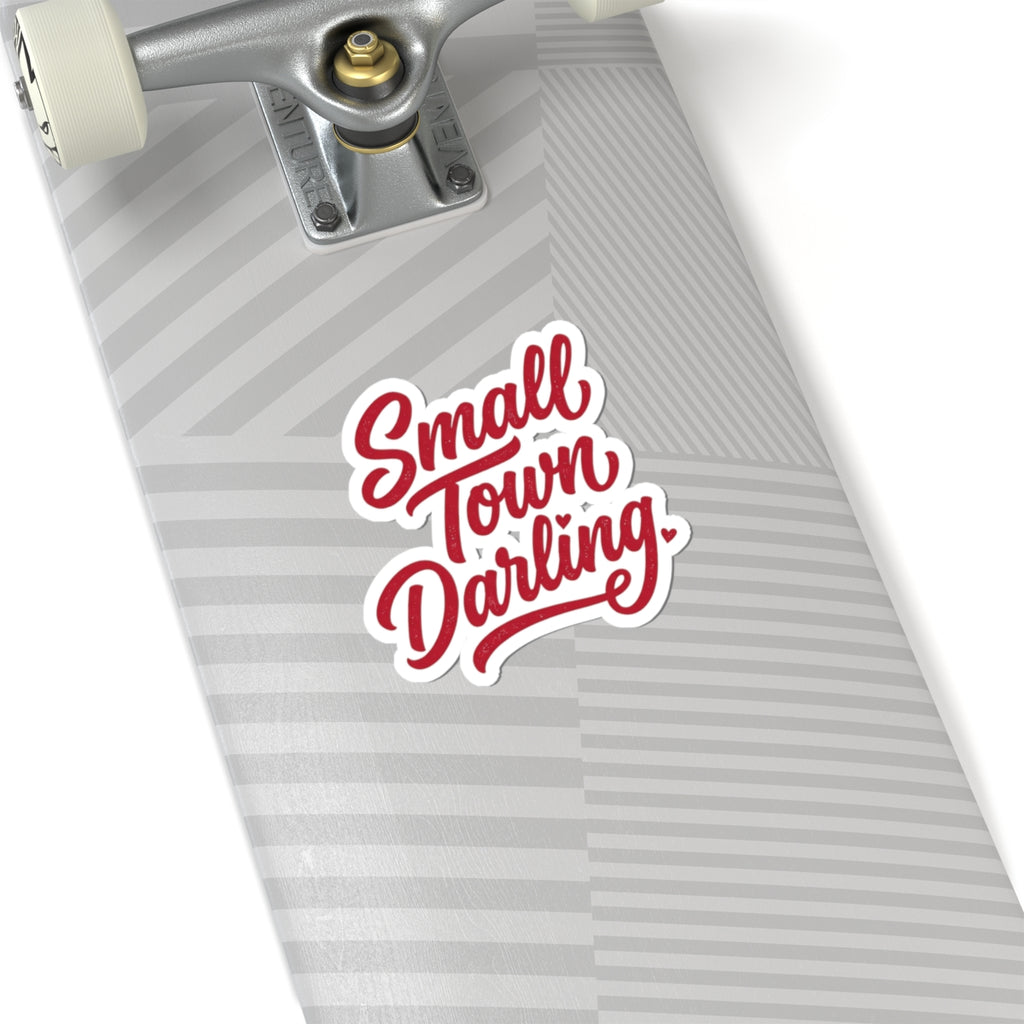 Small Town Darling Sticker | Coquette Aesthetic, Soft Era Kiss-Cut