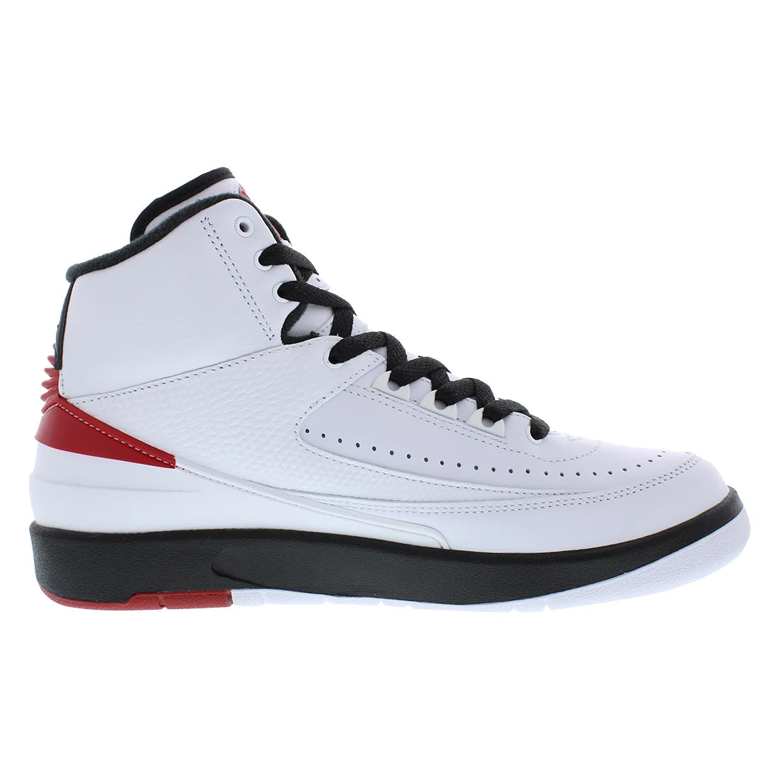 Air 2 Retro Men's Shoes - White/Varsity Red/Black