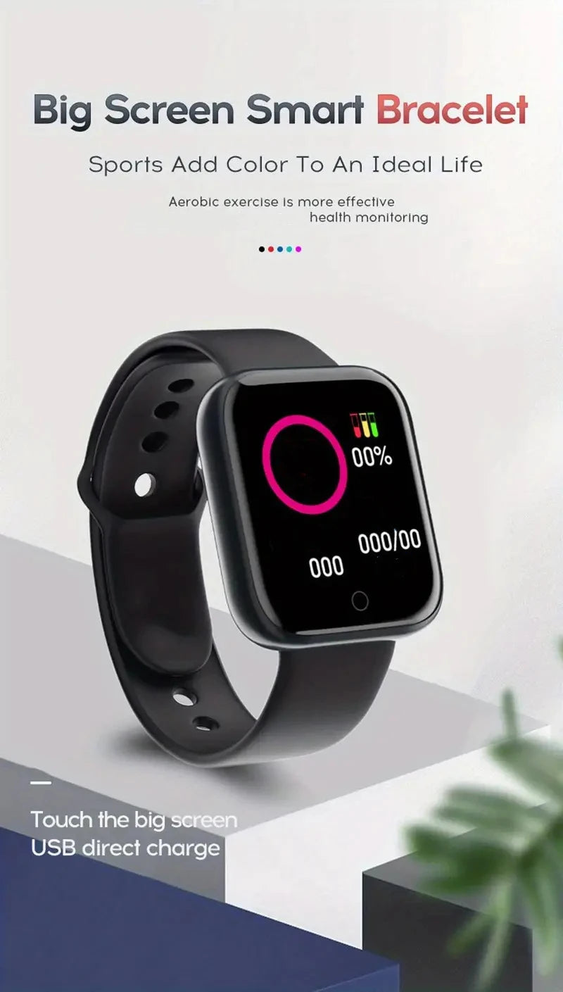 Smart Watch Women Men Music Control Bluetooth Calories Fitness Monitor Smartwatch Running Tracker Sport Bracelet For Android IOS